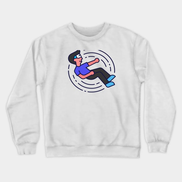 metaverse tshirt, mugs, stickers,wall art, mask,cases,MERCHES Crewneck Sweatshirt by TWENTY5S